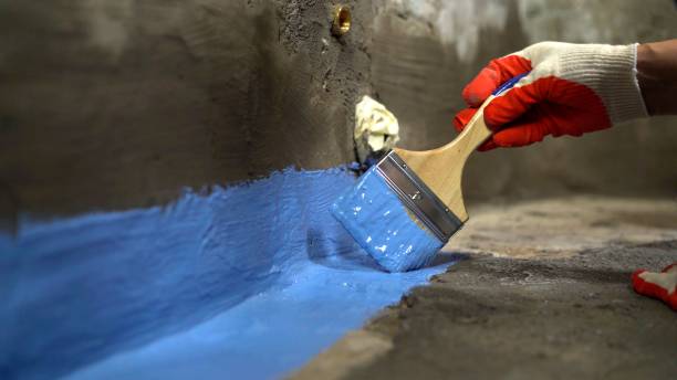 SJ Waterproofing Pros commercial waterproofing team near Burlington, IN
